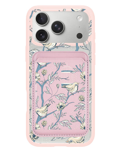 iPhone Magnetic Wallet Case - Lovebird 9.0