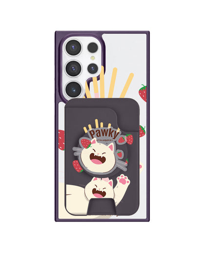 Android Magpop Wallet - Pawky Cat