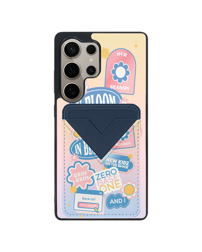 Android Avant Wallet Case - Zerobaseone Song Sticker Pack