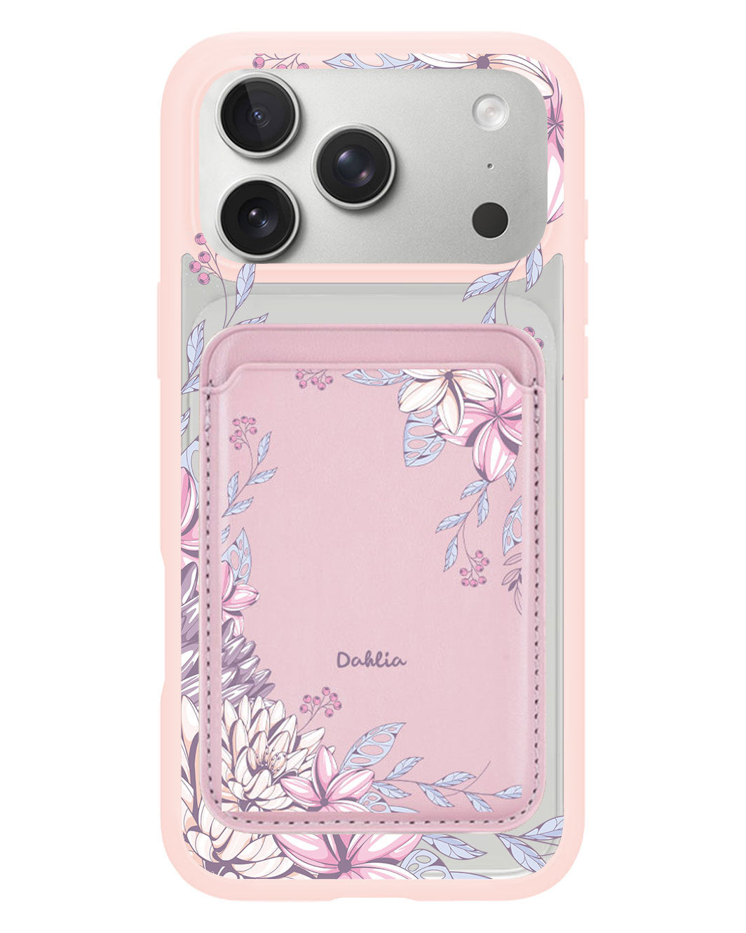 iPhone Magnetic Wallet Case - Dahlia