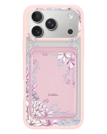 iPhone Magnetic Wallet Case - Dahlia