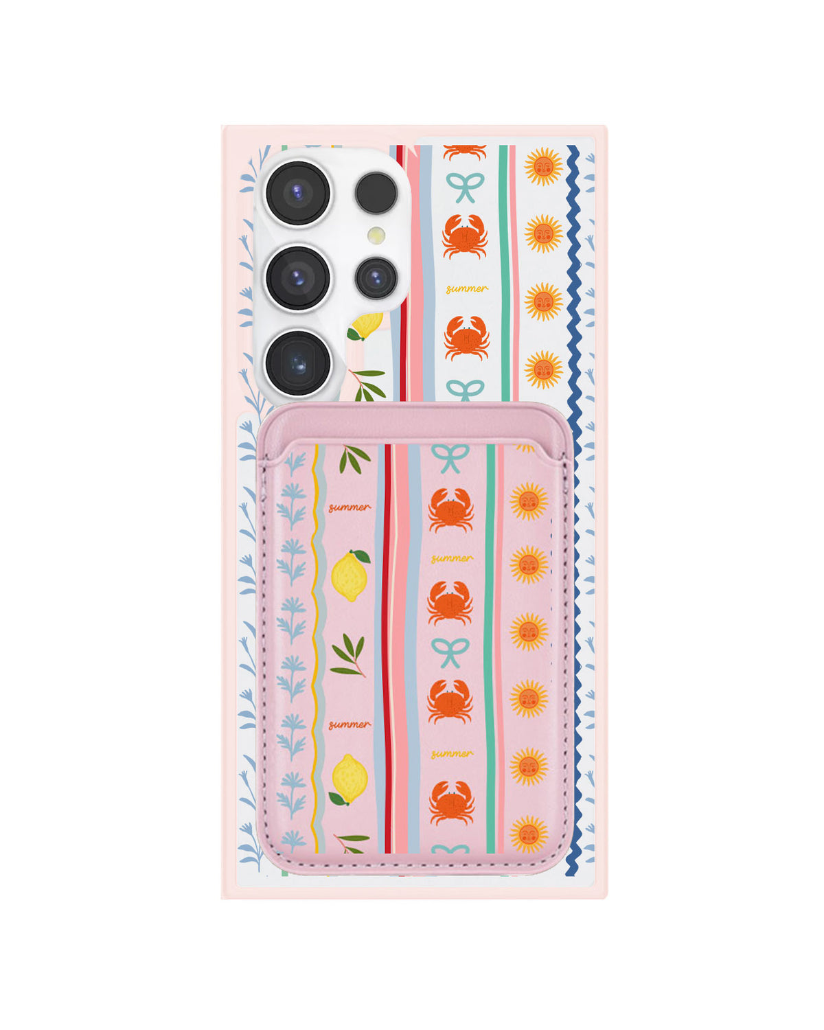 Android Magnetic Wallet Case - Seaside Opulence 2.0