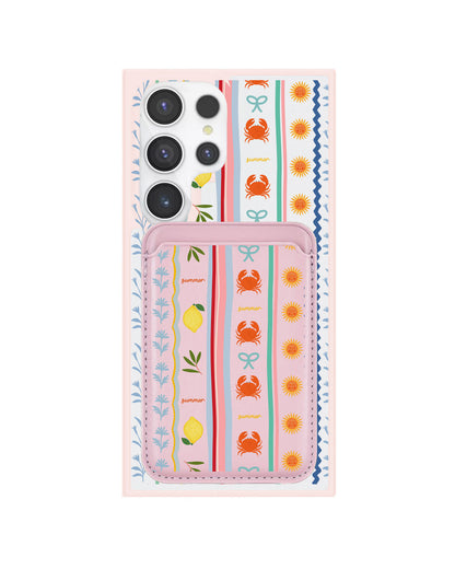 Android Magnetic Wallet Case - Seaside Opulence 2.0