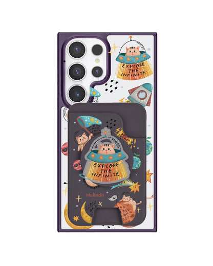 Android Magpop Wallet - Spaceship