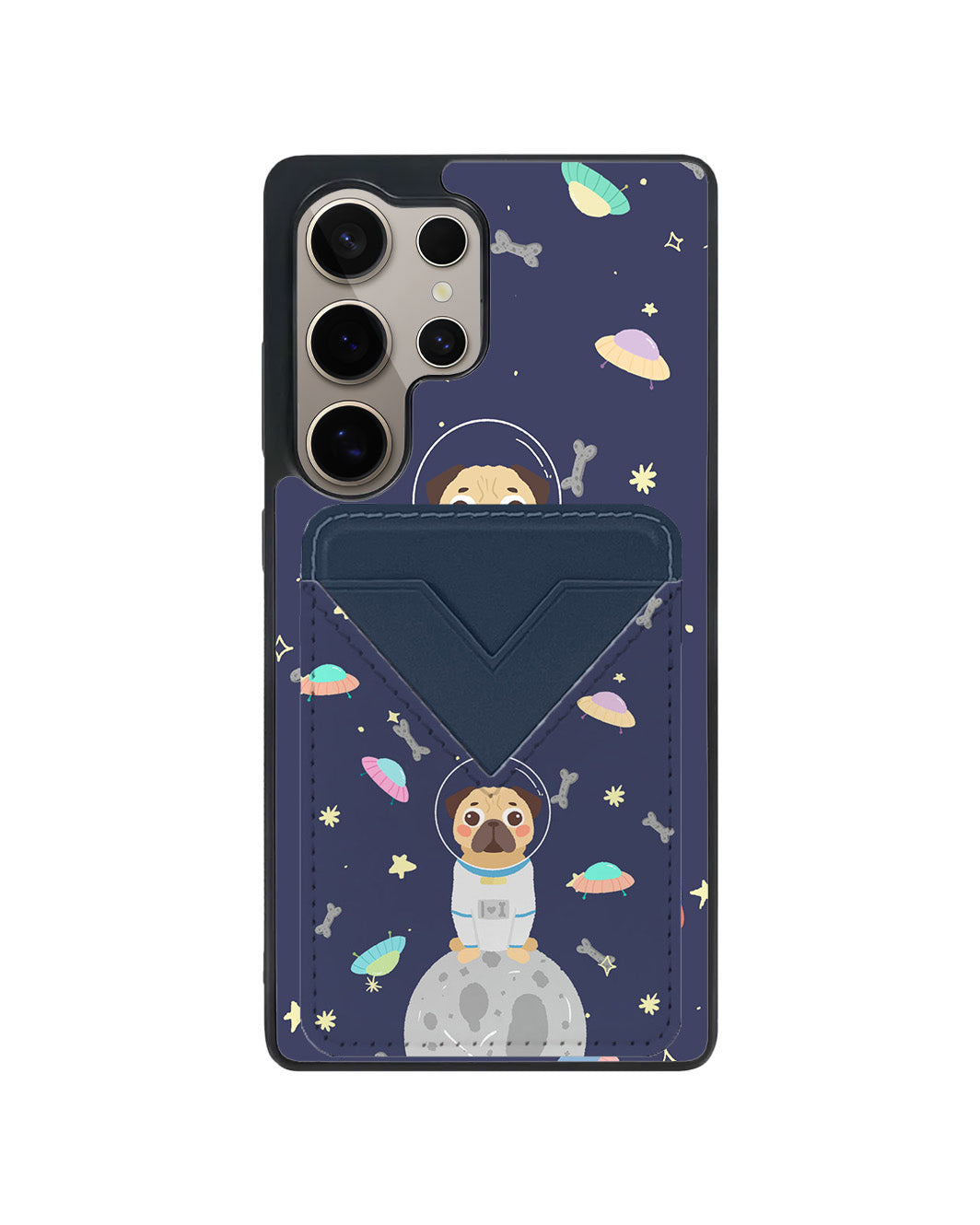 Android Avant Wallet Case - Pugstronaut