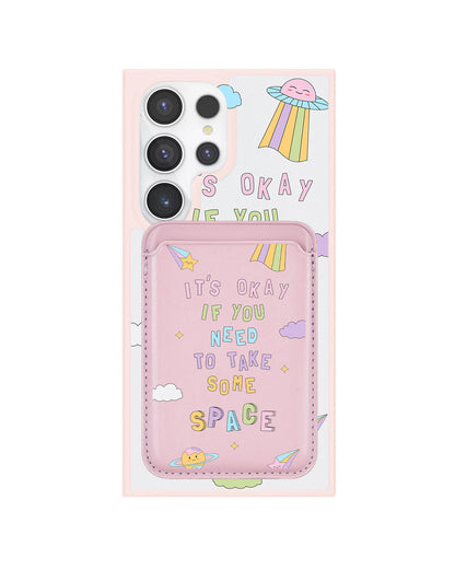 Android Magnetic Wallet Case - Space