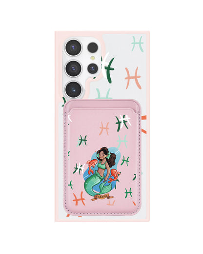 Android Magnetic Wallet Case - Pisces