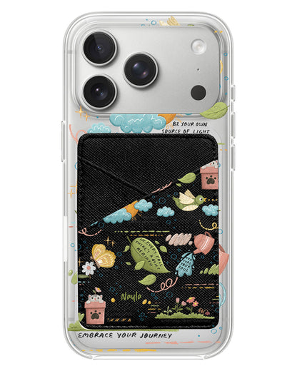 iPhone Phone Wallet Case - Growth