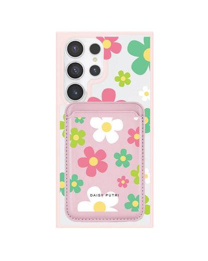 Android Magnetic Wallet Case - Daisy Wild