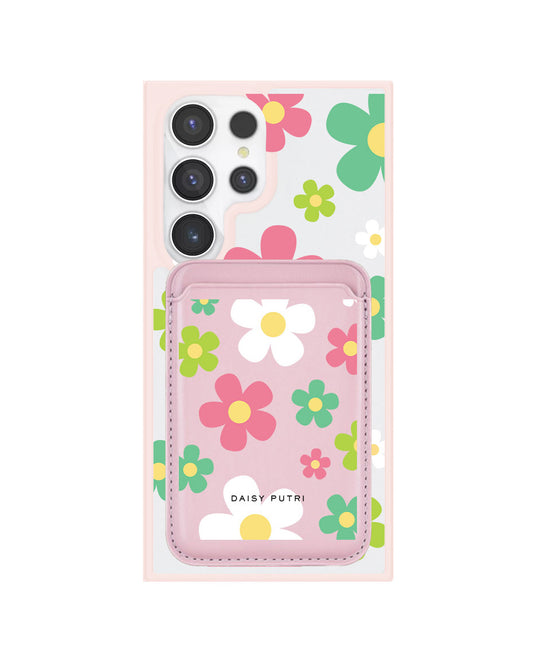 Android Magnetic Wallet Case - Daisy Wild