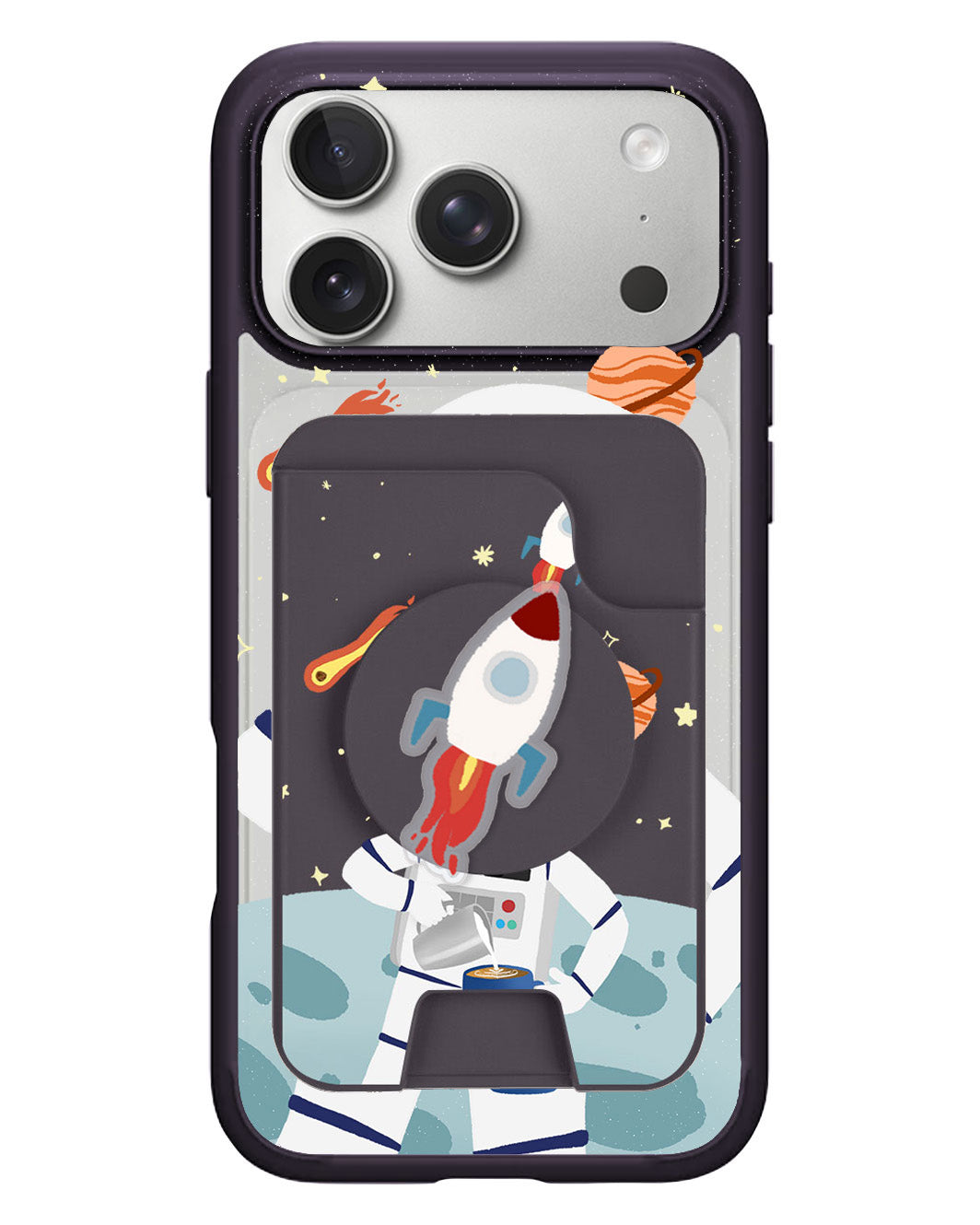 iPhone Magpop Wallet - Baristronaut