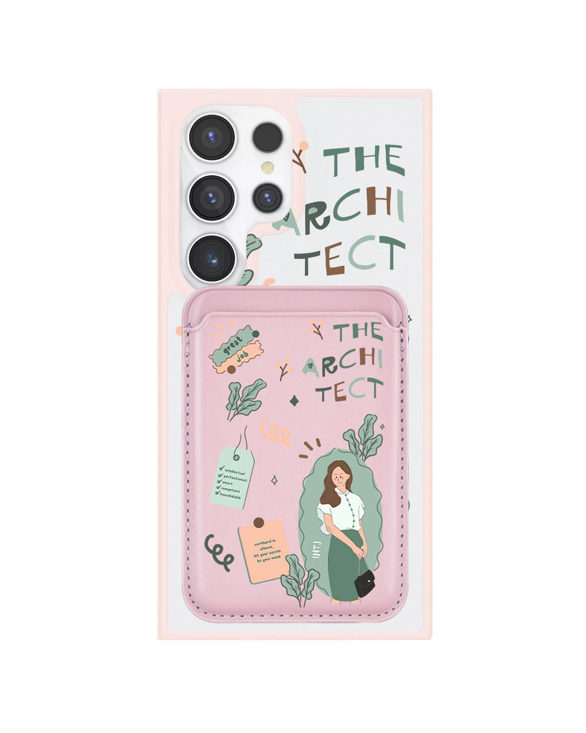 Android Magnetic Wallet Case - Intj