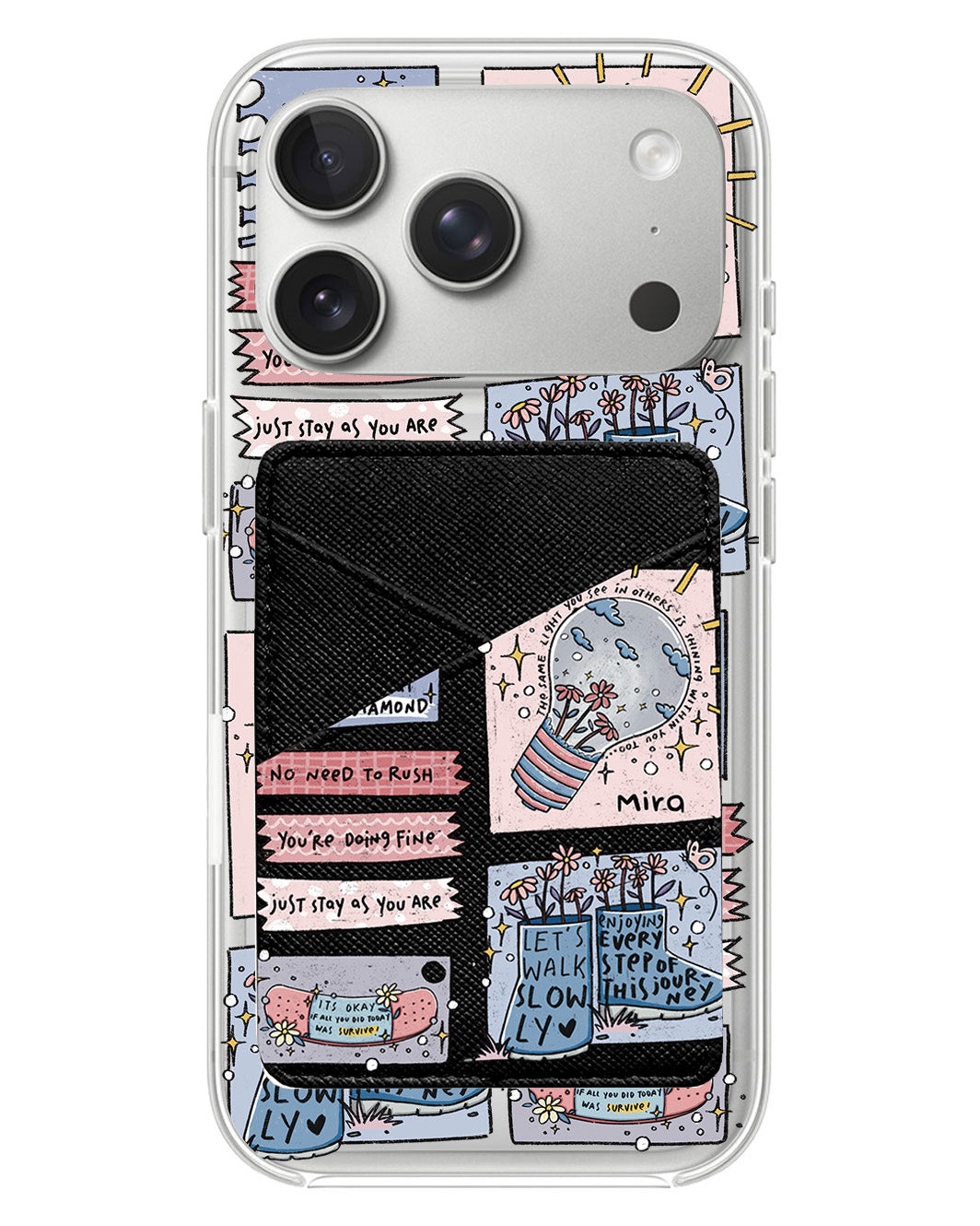 iPhone Phone Wallet Case - Shine