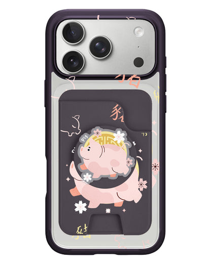 iPhone Magpop Wallet - Shio Pig