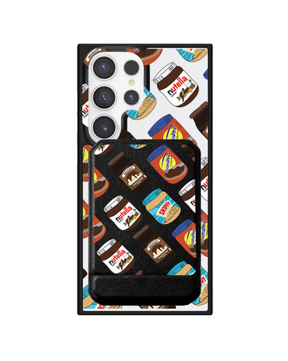 Android Magnetic Multifold Wallet - Choco Spread