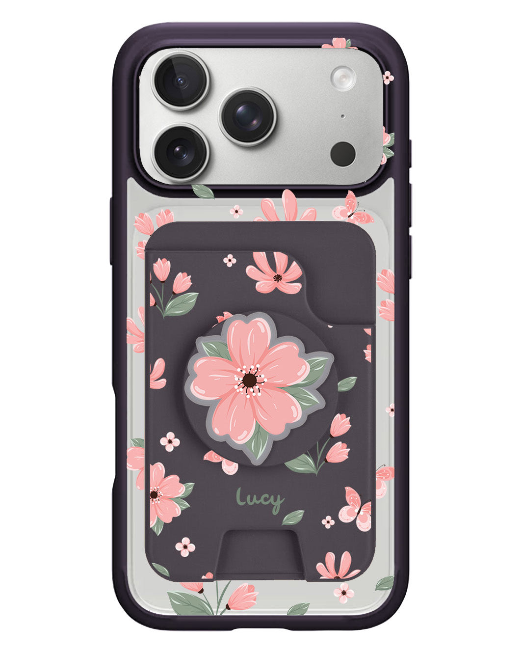 iPhone Magpop Wallet - Pink Delight