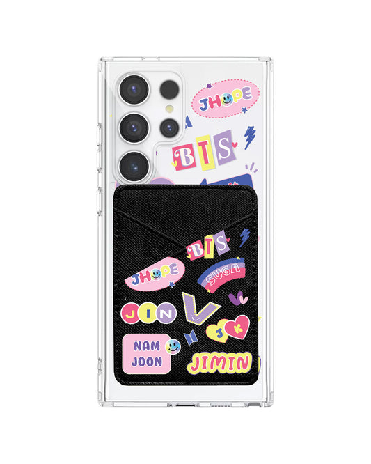 Android Phone Wallet Case - BTS Members