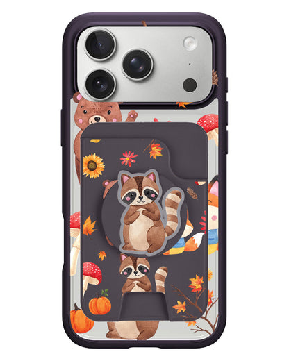 iPhone Magpop Wallet - Autumn Animals