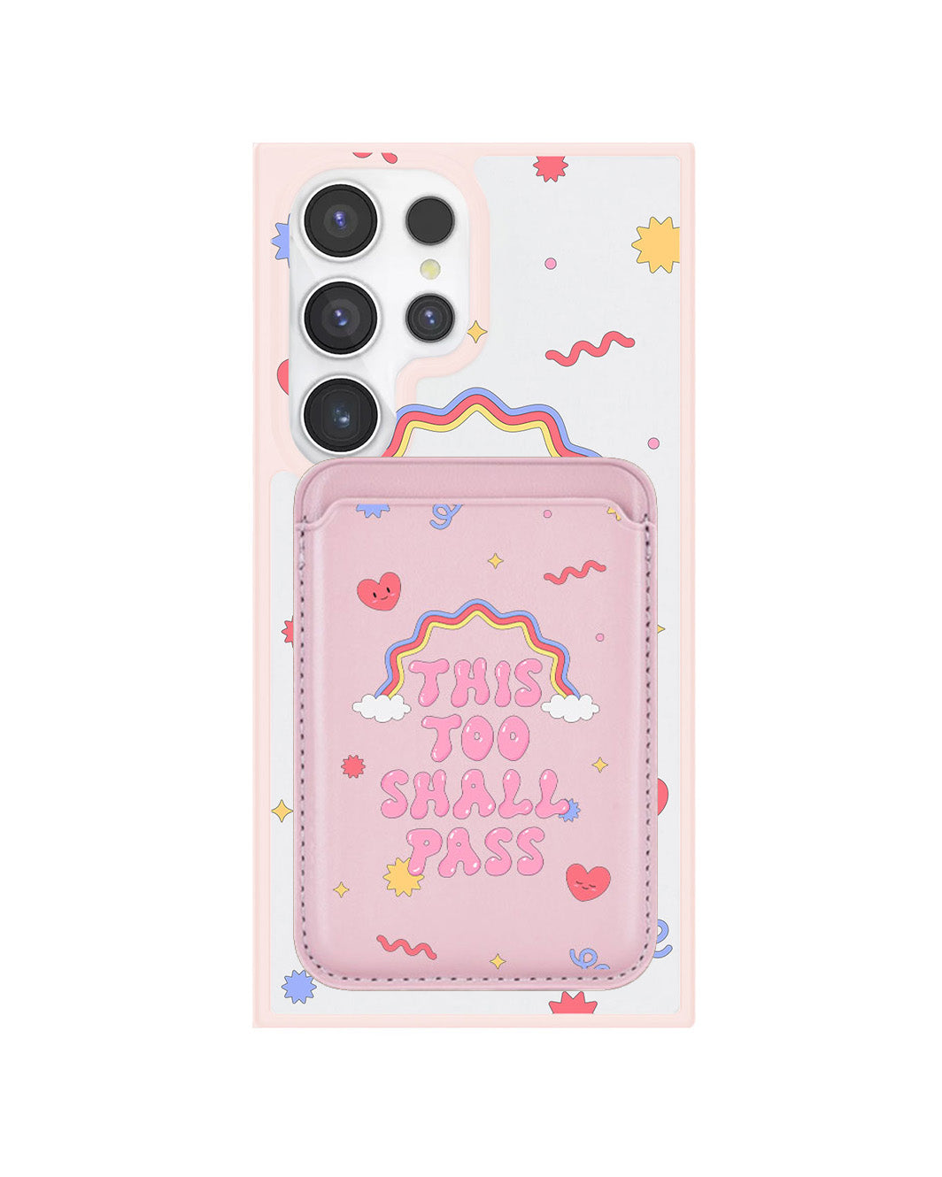 Android Magnetic Wallet Case - This Too Shall Pass