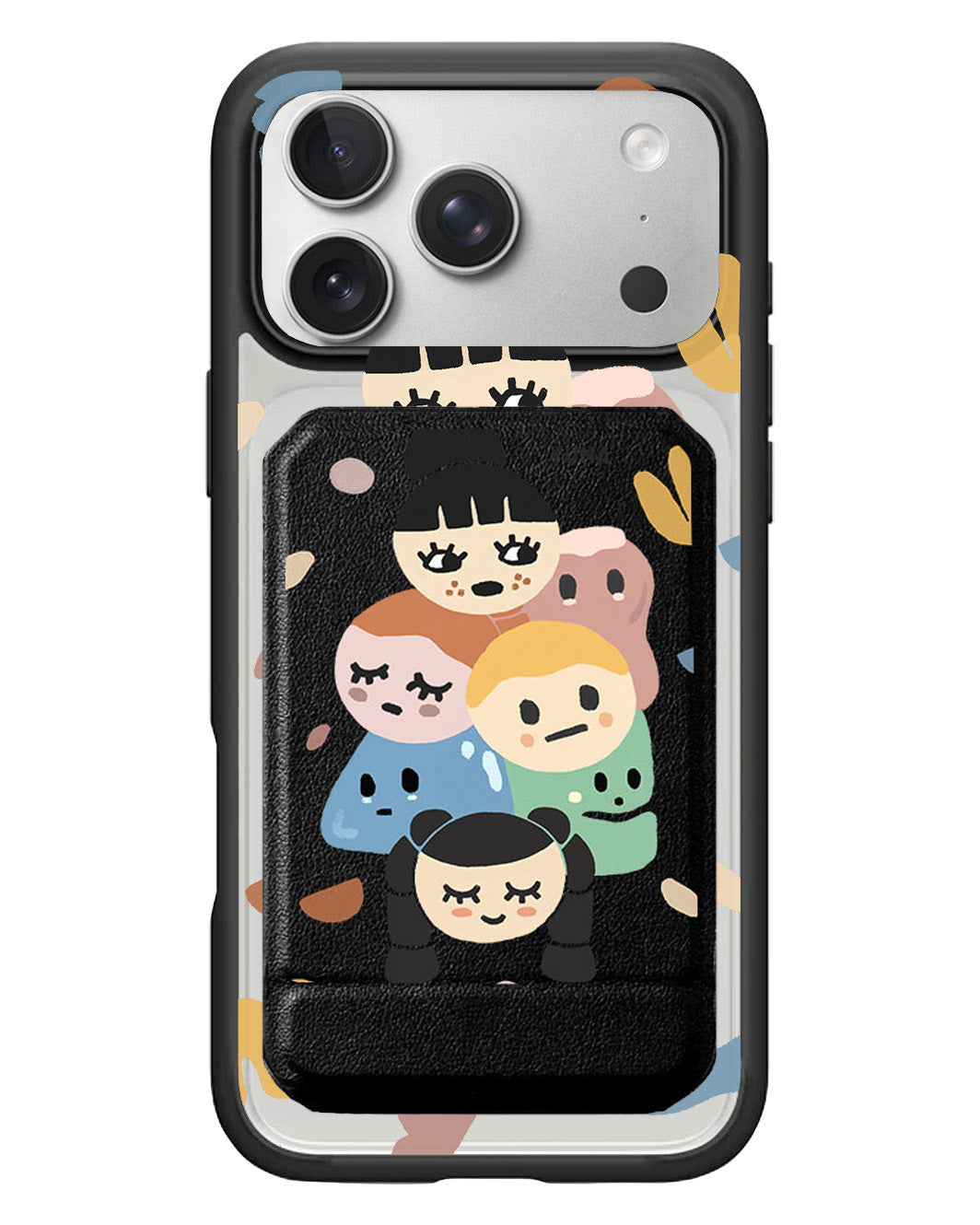iPhone Magnetic Multifold Wallet - Doodle 1.0