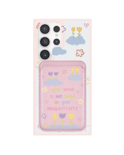 Android Magnetic Wallet Case - Positive Energy