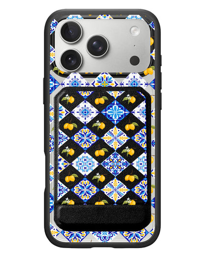 iPhone Magnetic Multifold Wallet - Majolica Tuscany