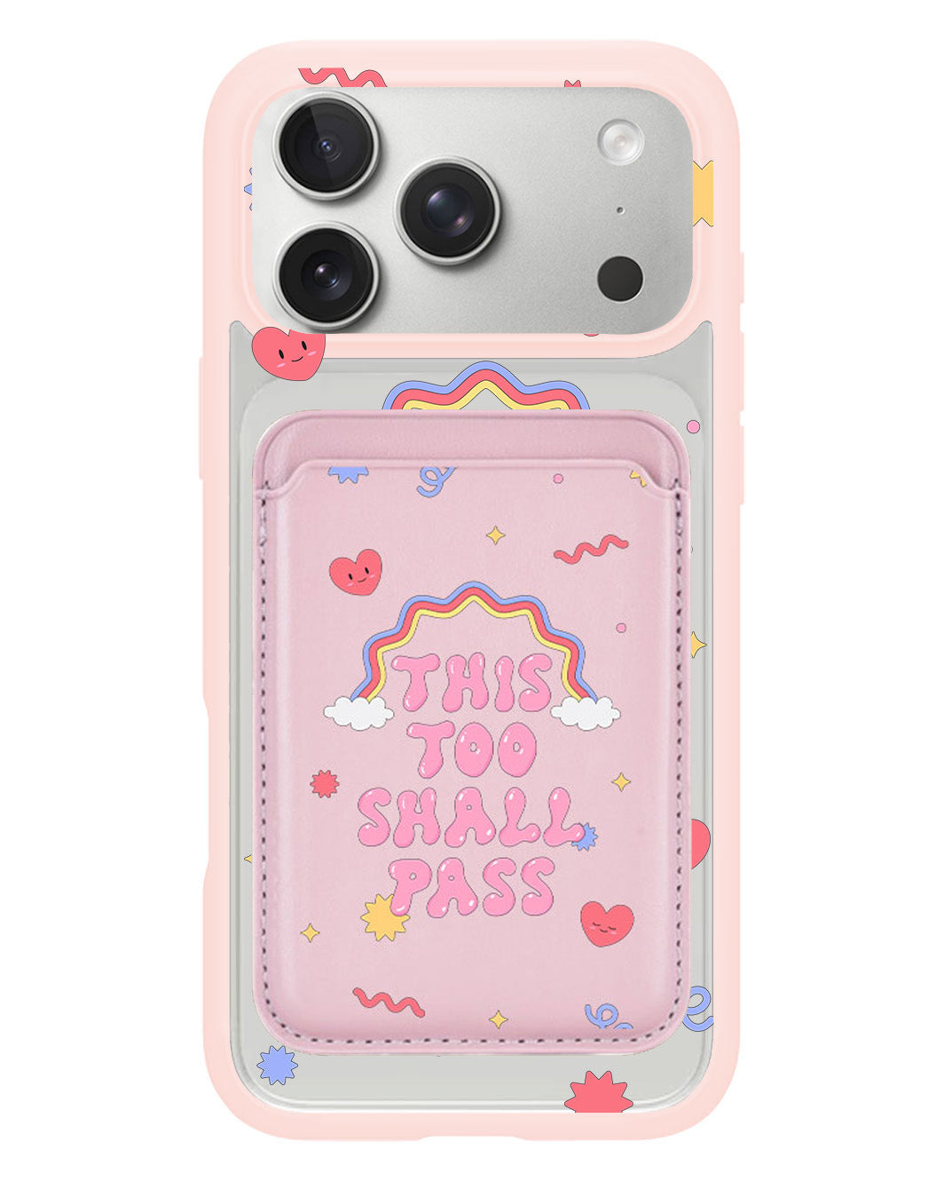 iPhone Magnetic Wallet Case - This Too Shall Pass