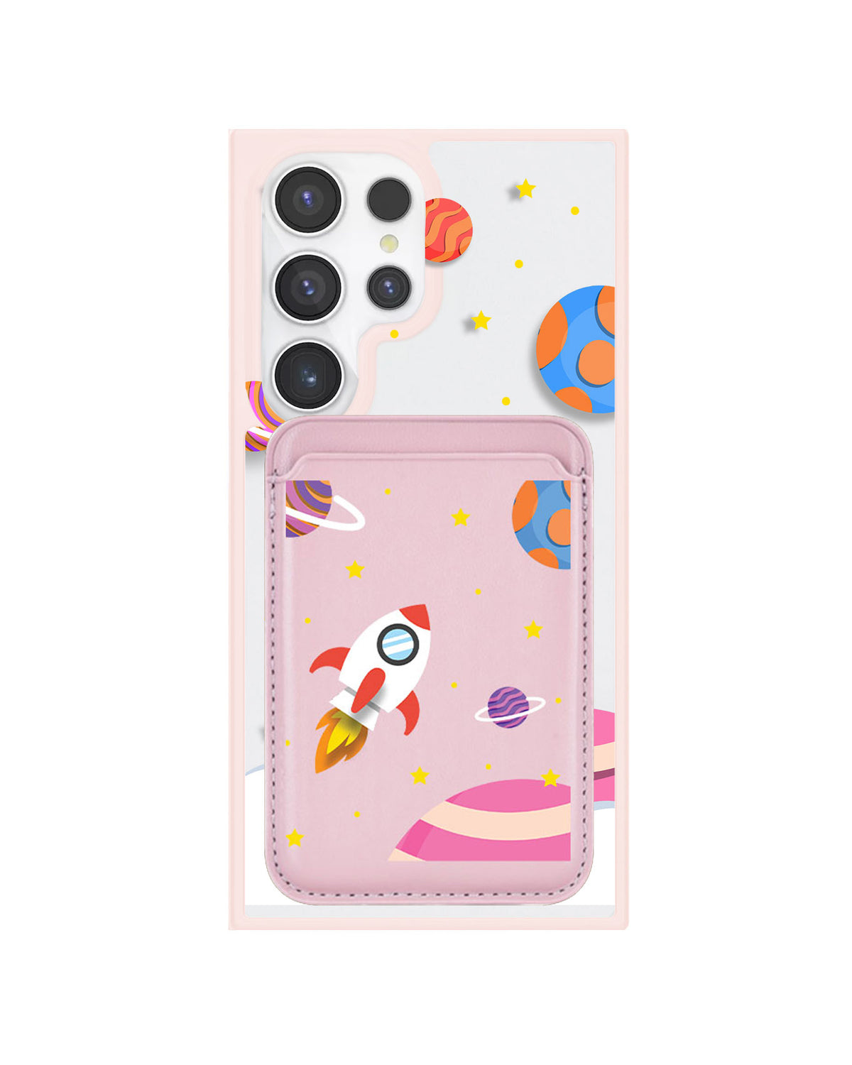 Android Magnetic Wallet Case - Neverland