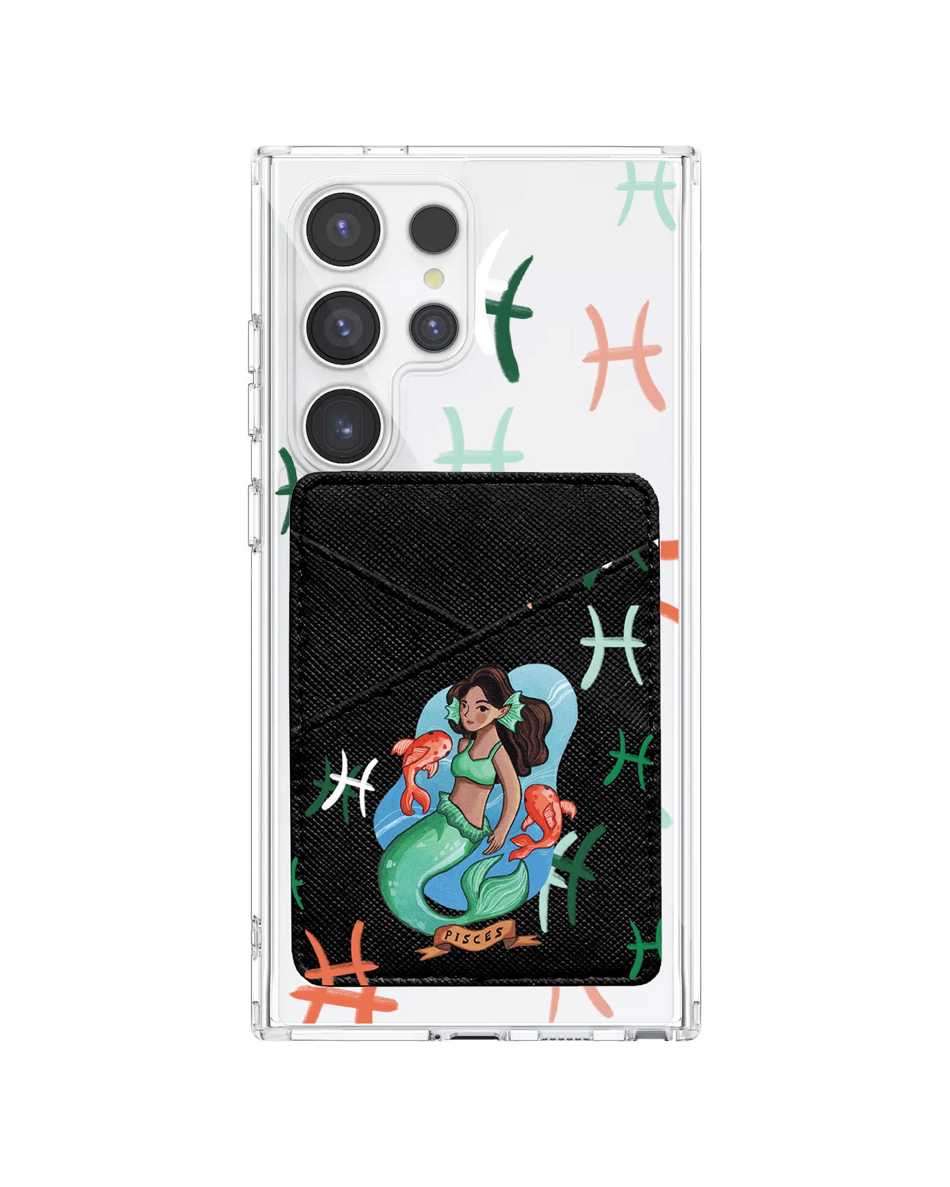 Android Phone Wallet Case - Pisces