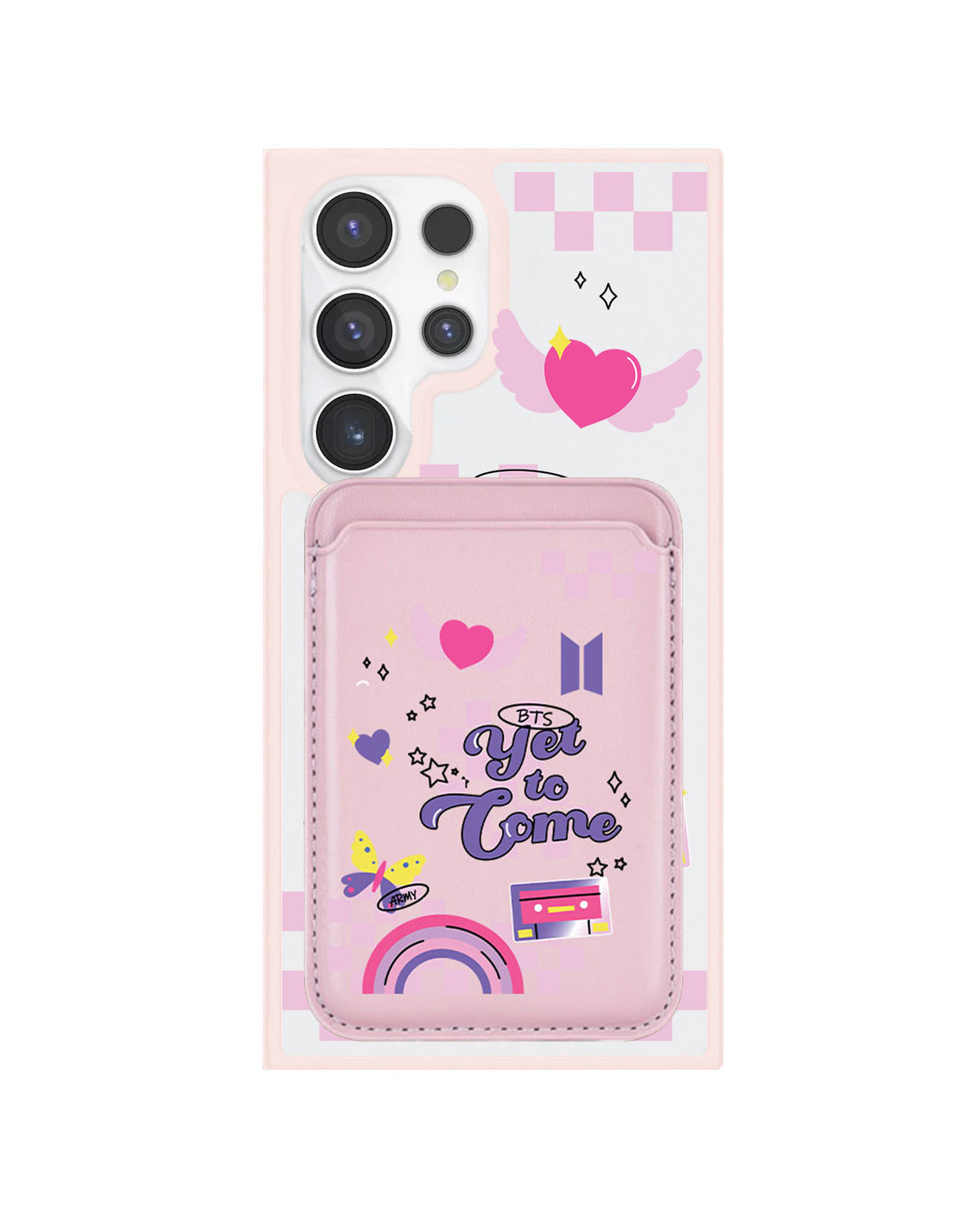 Android Magnetic Wallet Case - BTS Yet To Come