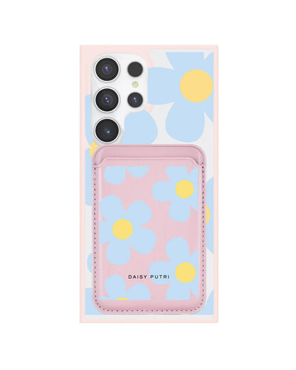 Android Magnetic Wallet Case - Daisy Garland