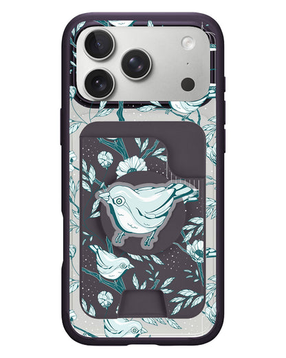 iPhone Magpop Wallet - Lovebird Monochrome 6.0