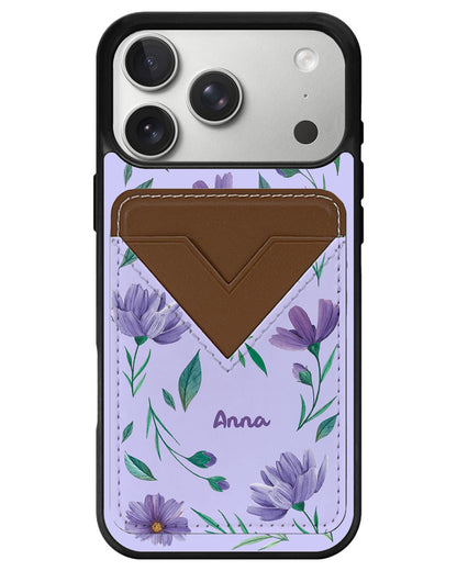 iPhone Avant Wallet Case - February Violet