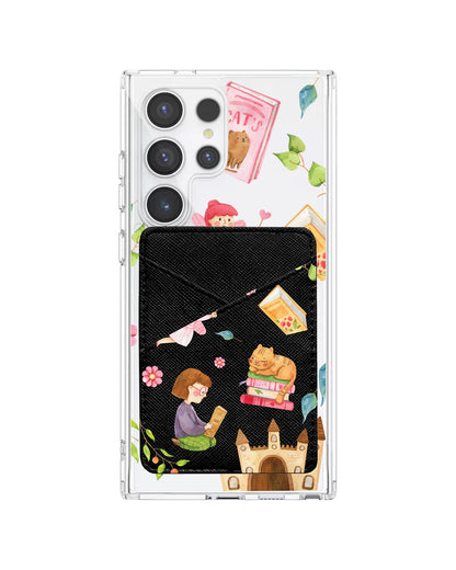 Android Phone Wallet Case - Fairy Cat