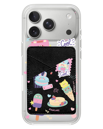 iPhone Phone Wallet Case - Sweet Cafe