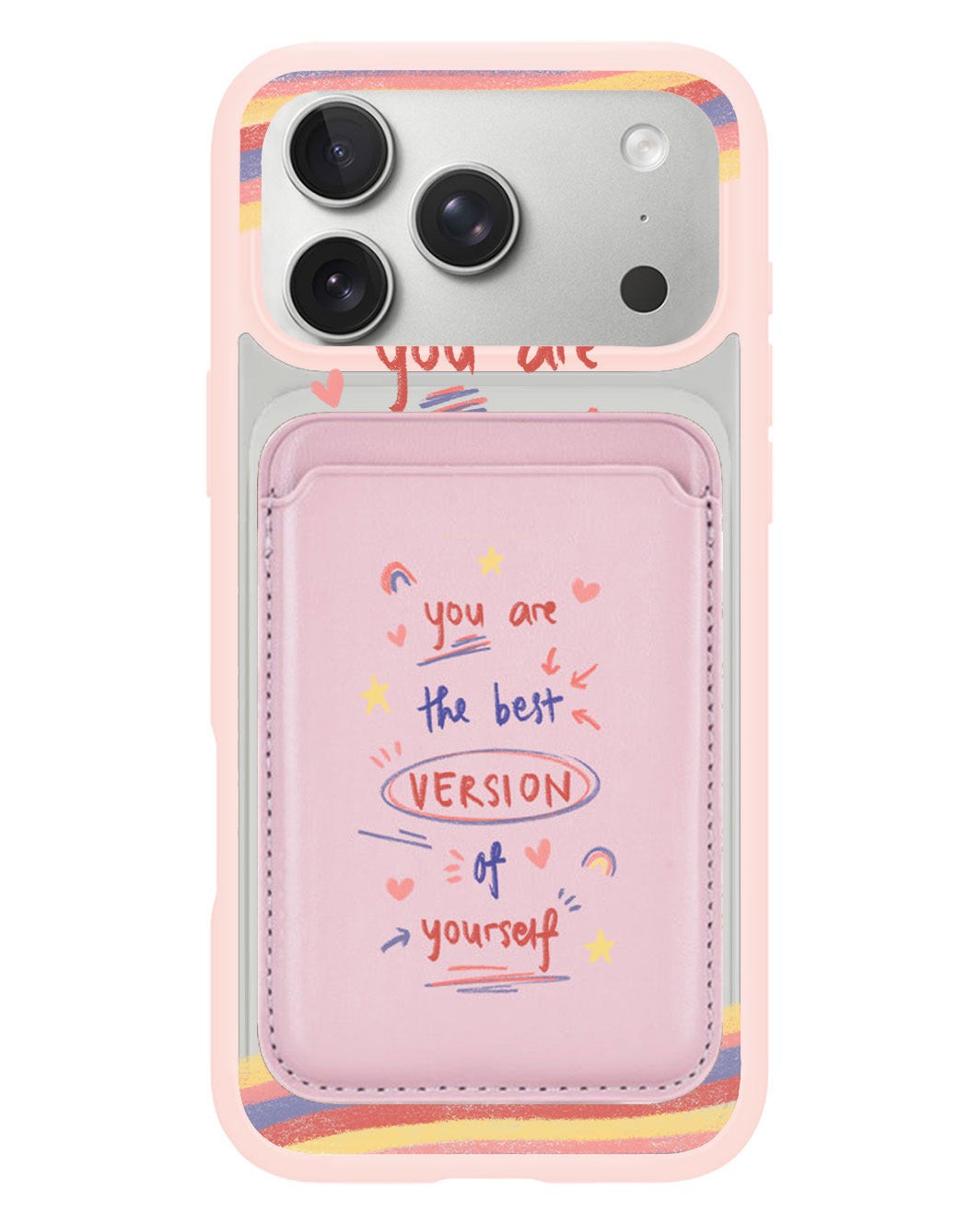 iPhone Magnetic Wallet Case - Love Yourself