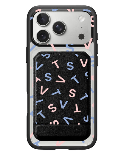 iPhone Magnetic Multifold Wallet - Seventeen Monogram