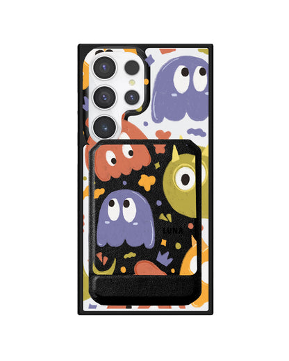 Android Magnetic Multifold Wallet - Cute Monster 1.0