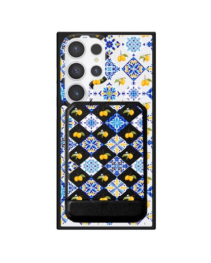 Android Magnetic Multifold Wallet - Majolica Tuscany