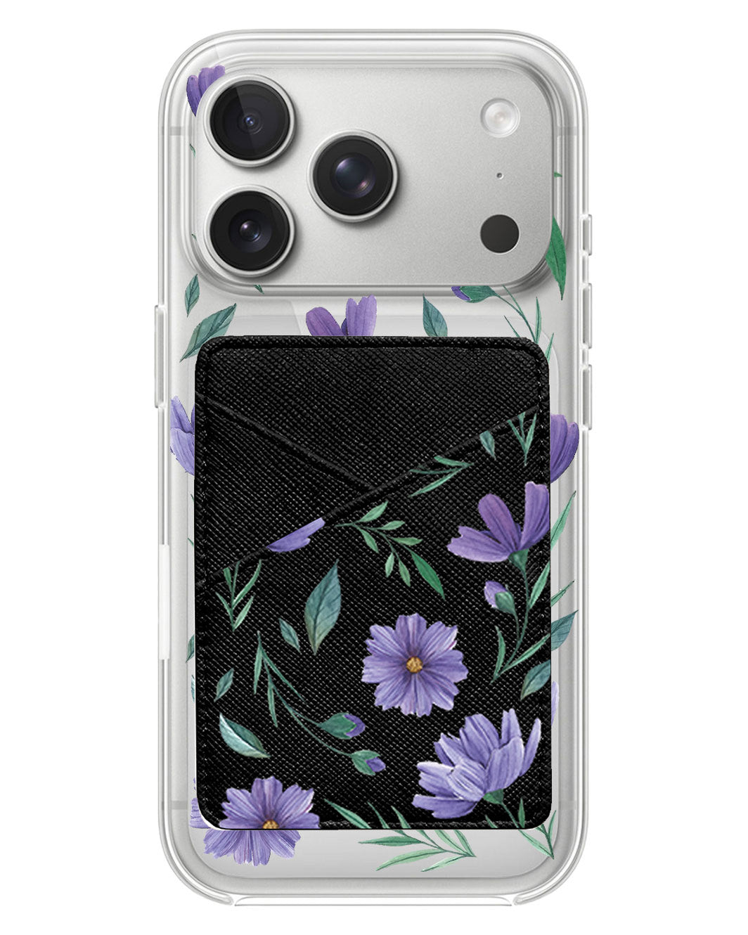 iPhone Phone Wallet Case - February Violet