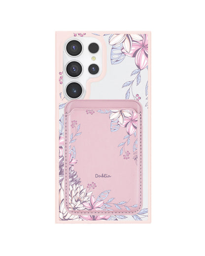 Android Magnetic Wallet Case - Dahlia