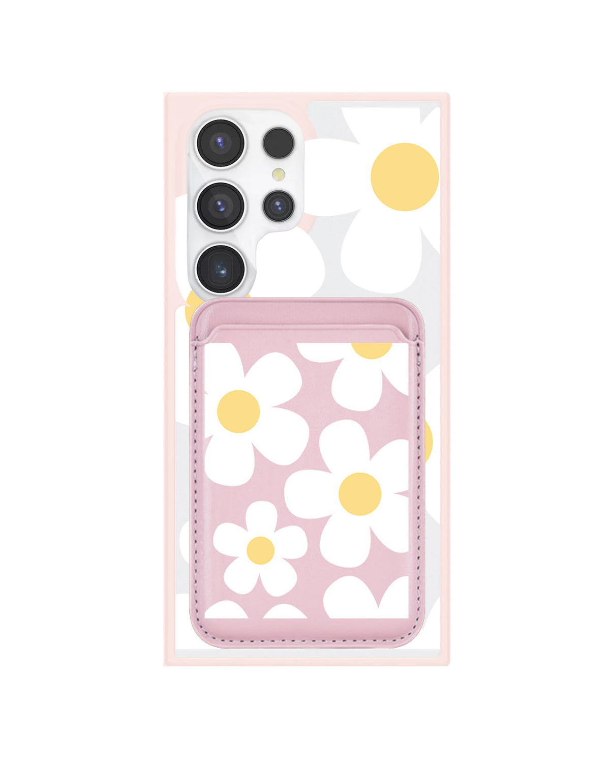 Android Magnetic Wallet Case - Daisy 1.0