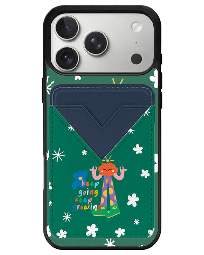 iPhone Avant Wallet Case - Keep Growing