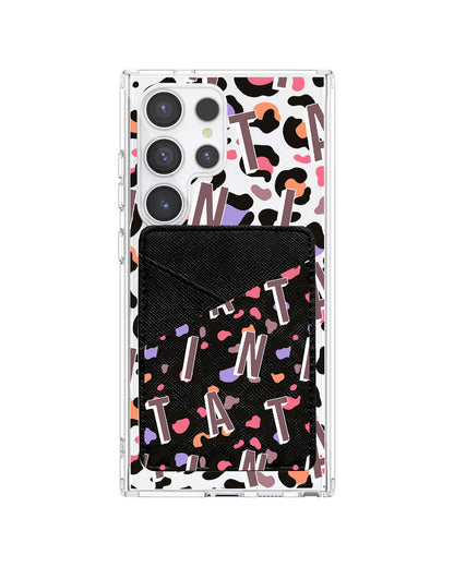 Android Phone Wallet Case - Leopard Monogram 5.0