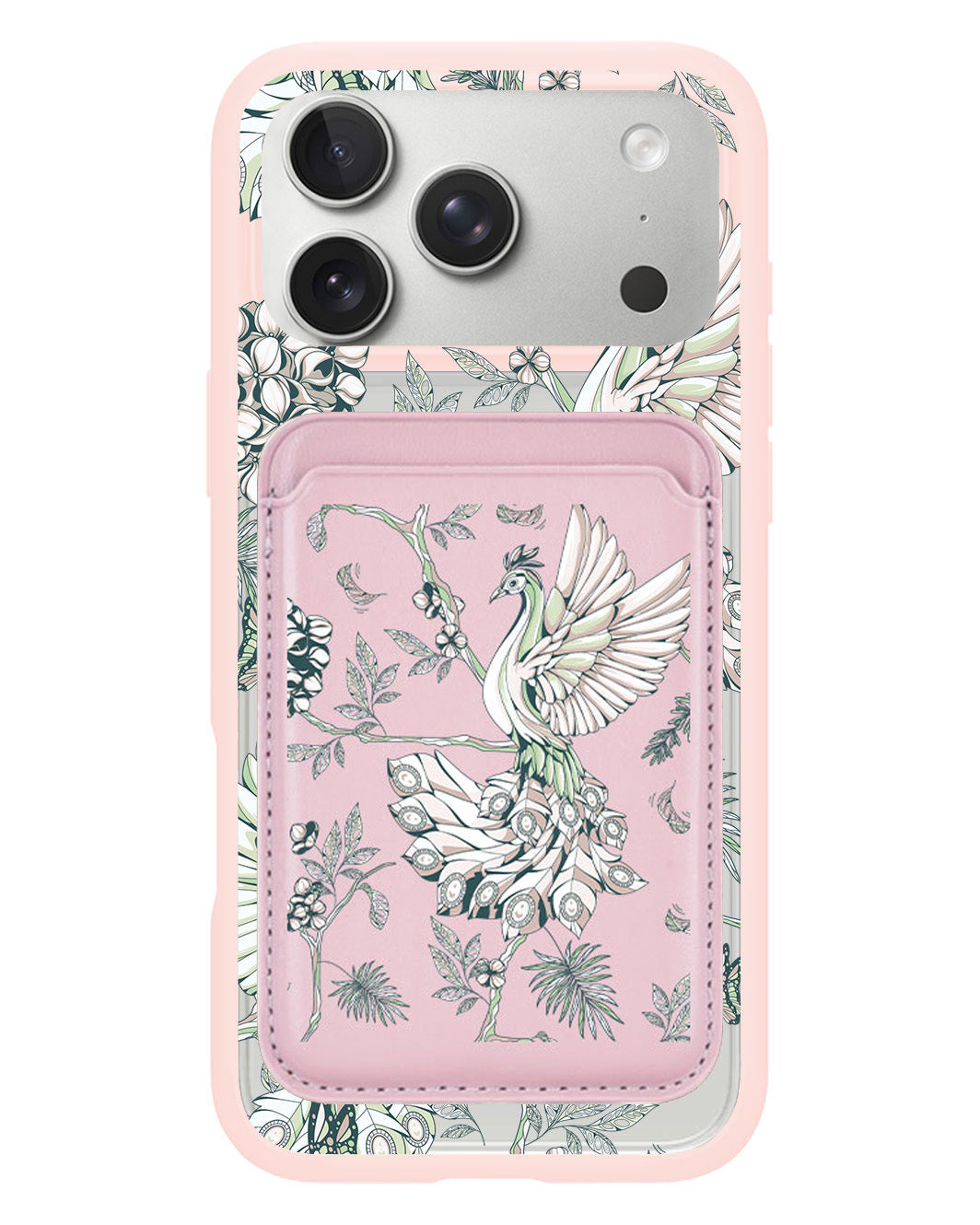 iPhone Magnetic Wallet Case - Peacock 4.0
