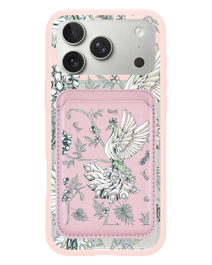 iPhone Magnetic Wallet Case - Peacock 4.0