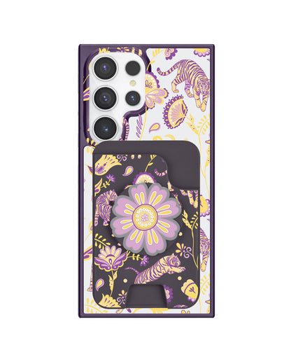 Android Magpop Wallet - Tiger & Floral 4.0