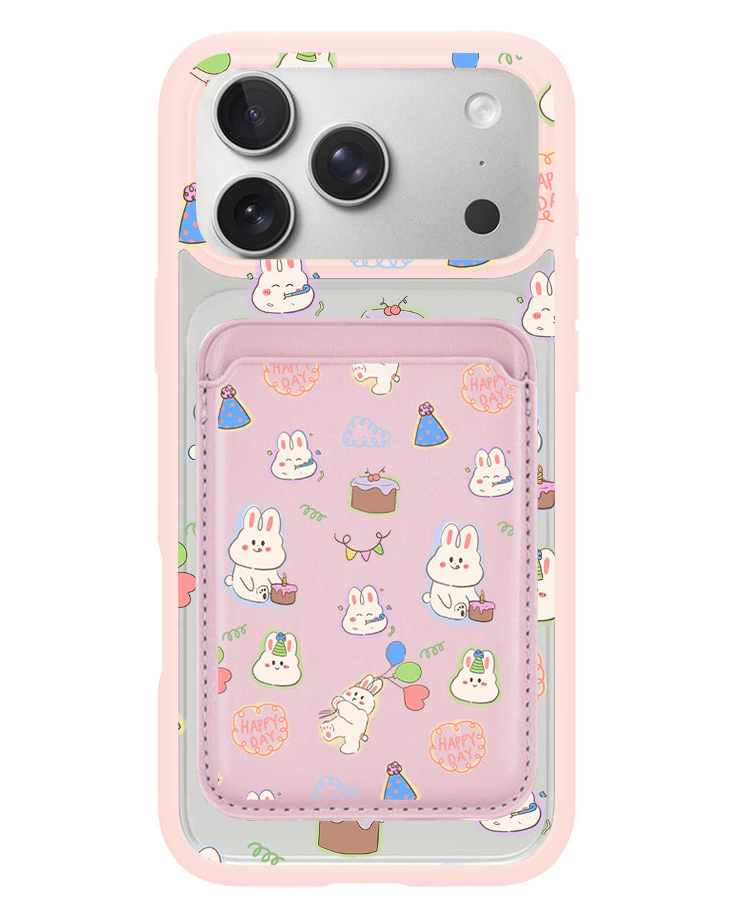 iPhone Magnetic Wallet Case - Fun Party
