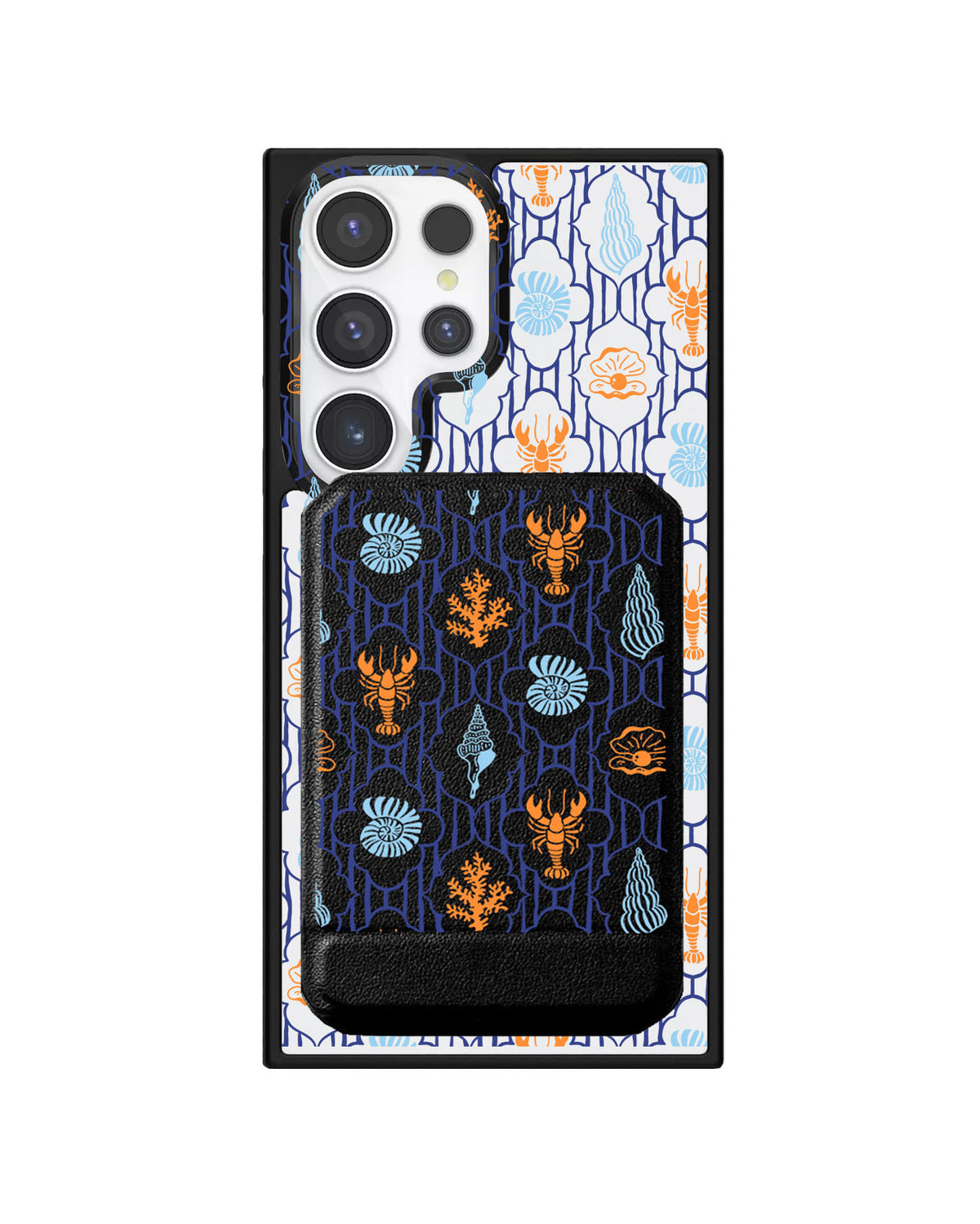 Android Magnetic Multifold Wallet - Seaside Opulence 3.0