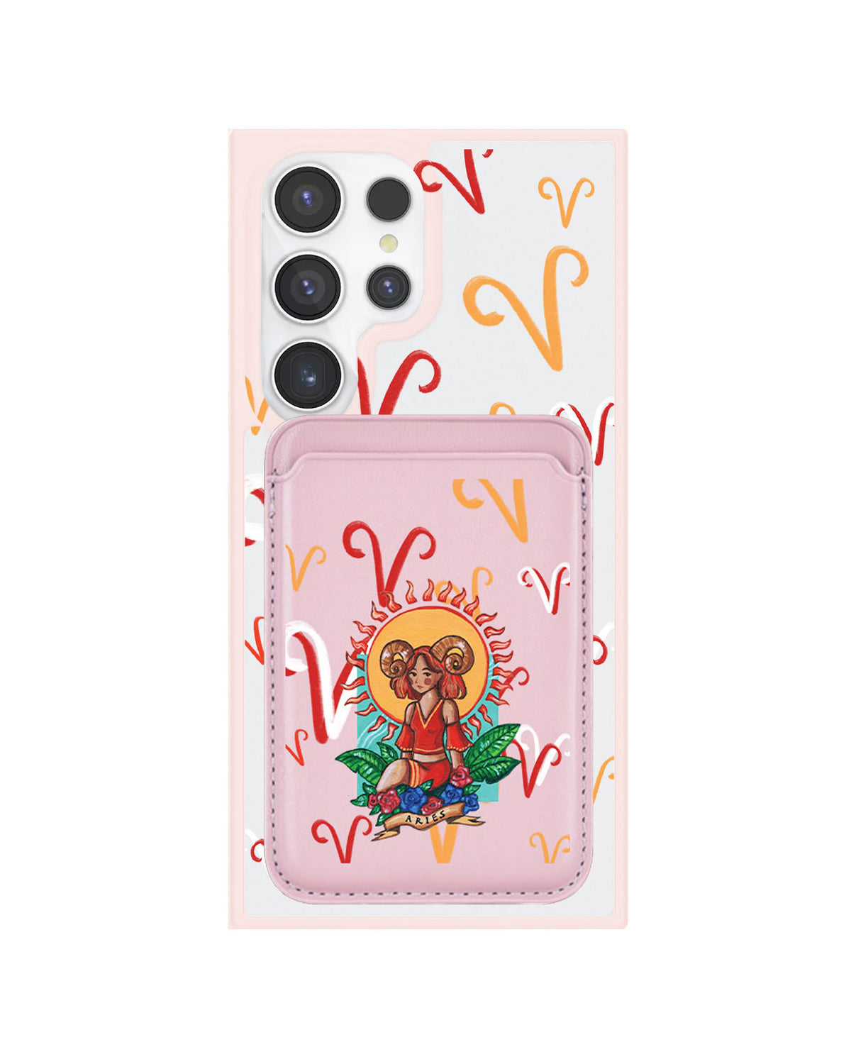 Android Magnetic Wallet Case - Aries